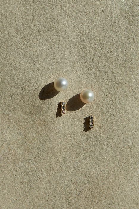 Diamond Bar Studs
