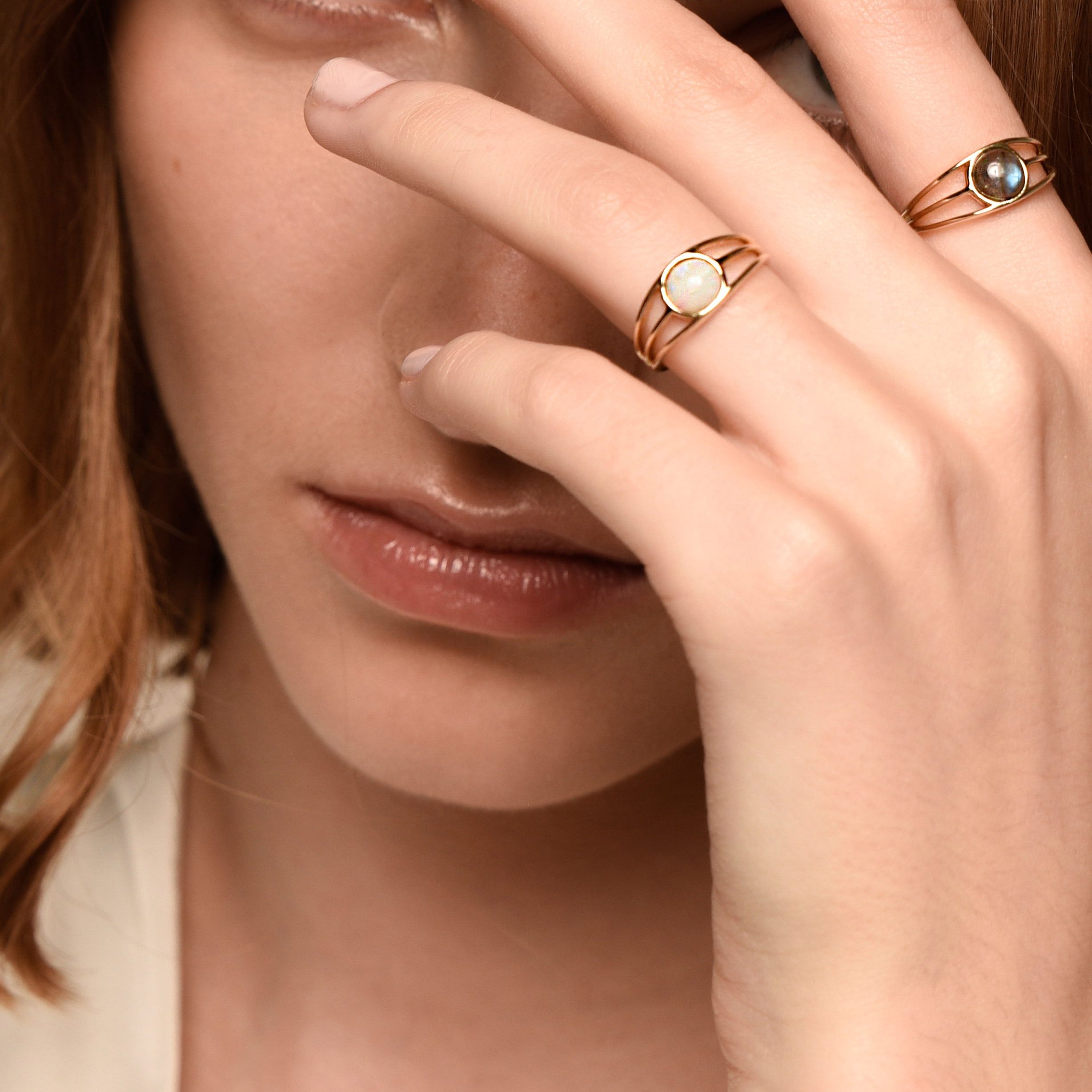Opal Stone Ring
