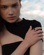 silver ring, statement ring