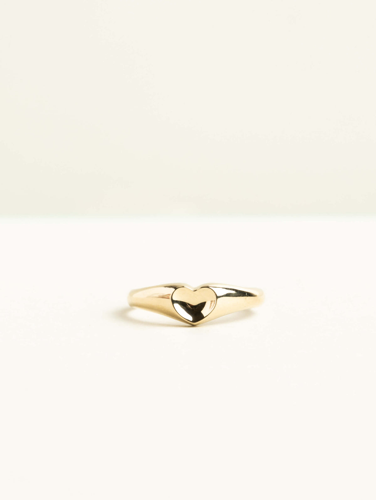 Petite Heart Pinky Ring
