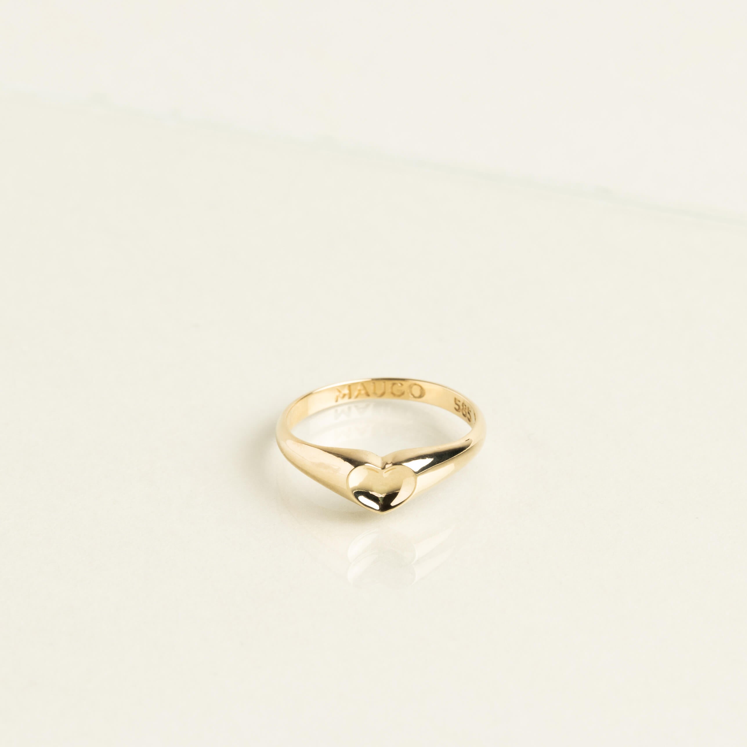 Petite Heart Pinky Ring