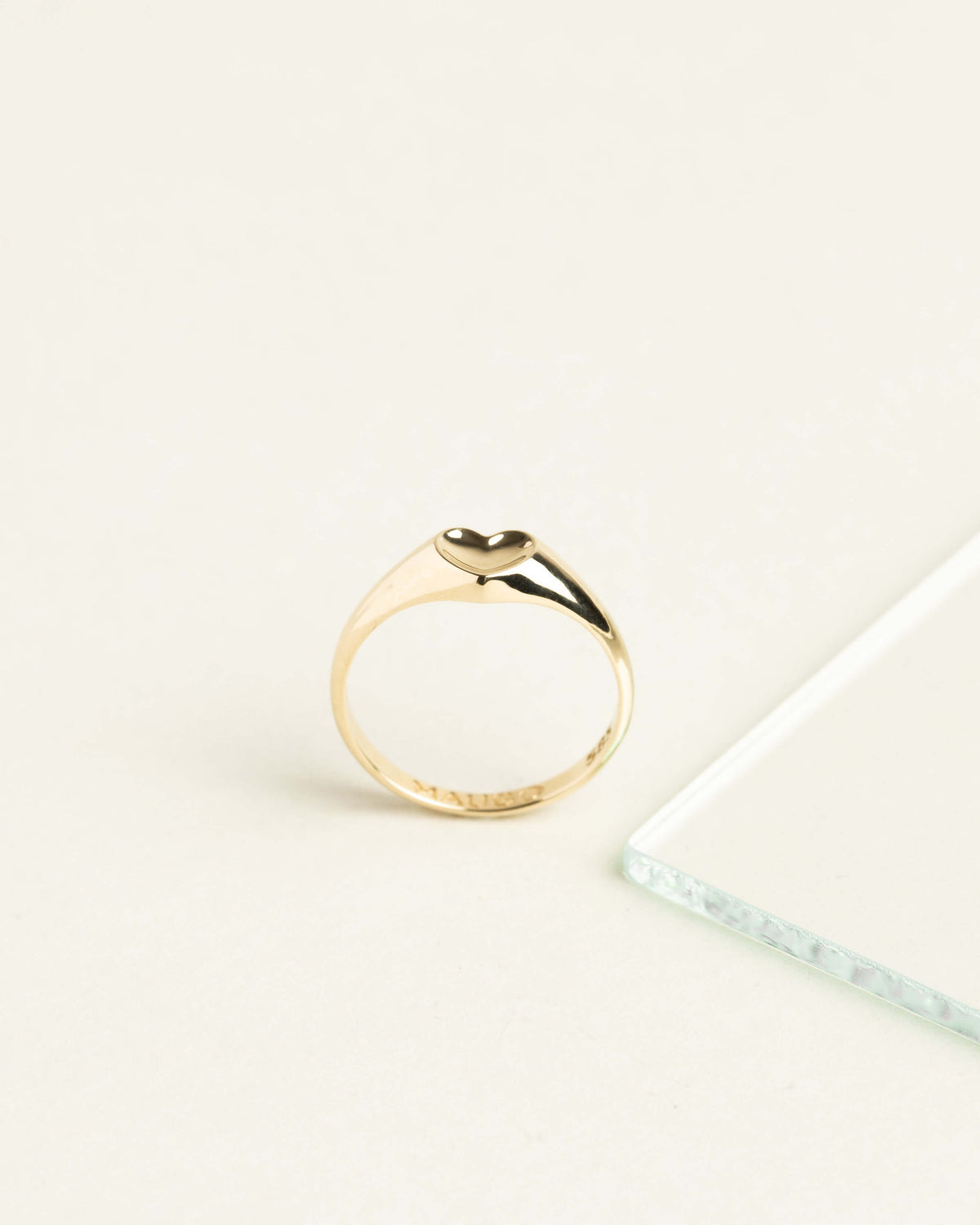 Petite Heart Pinky Ring