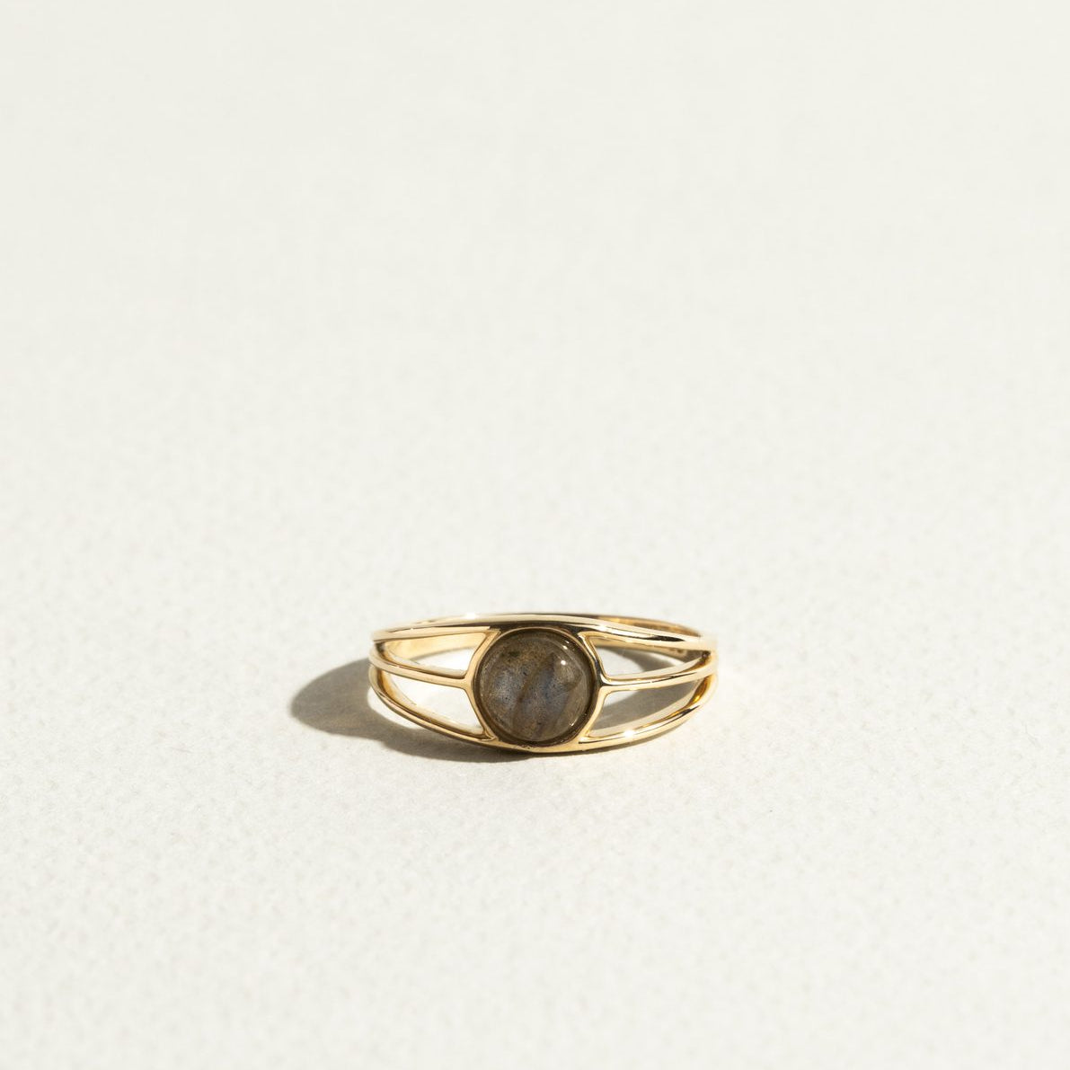 Labradorite Stone Ring