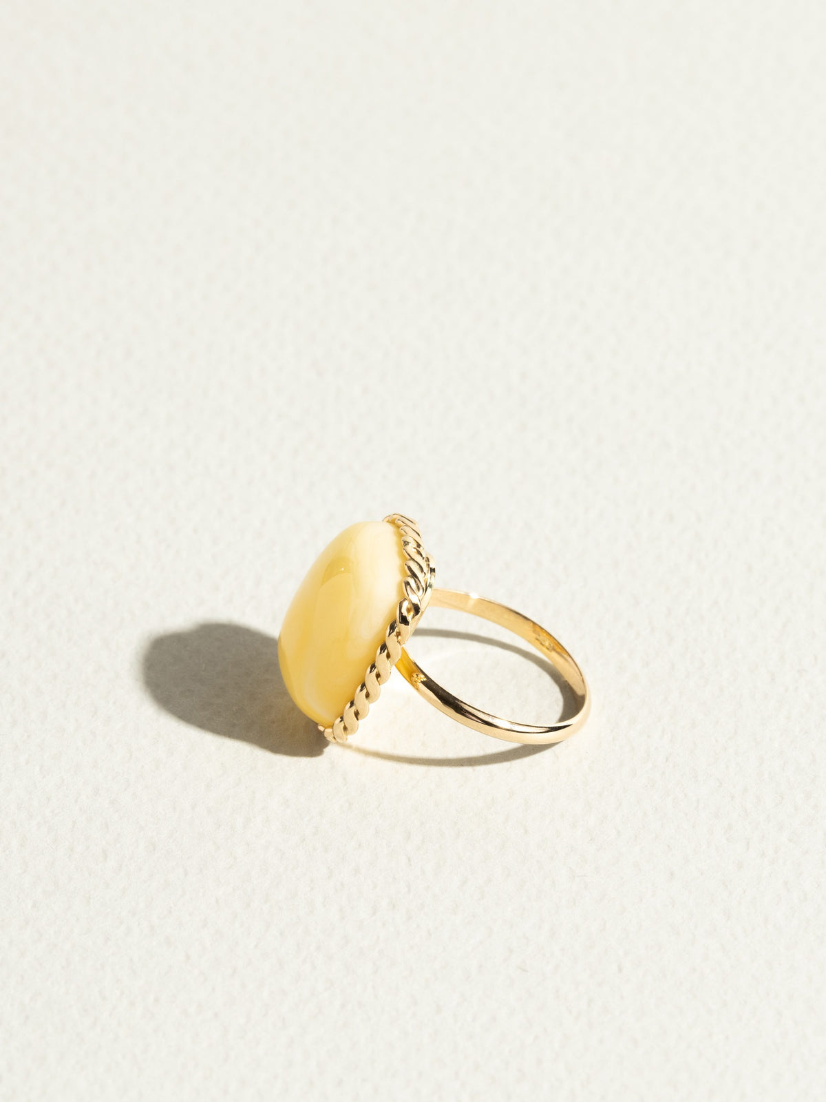 Amber Braid Ring I