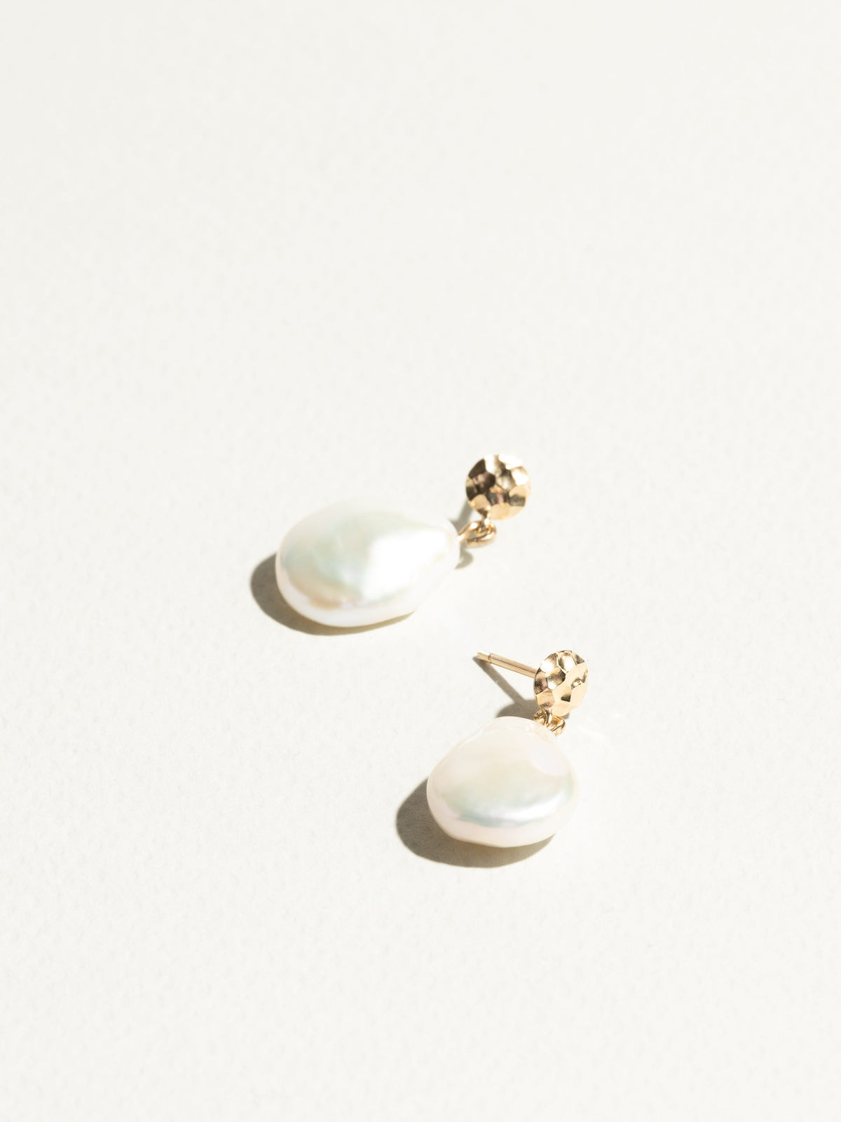 Kolczyki Keshi Pearl