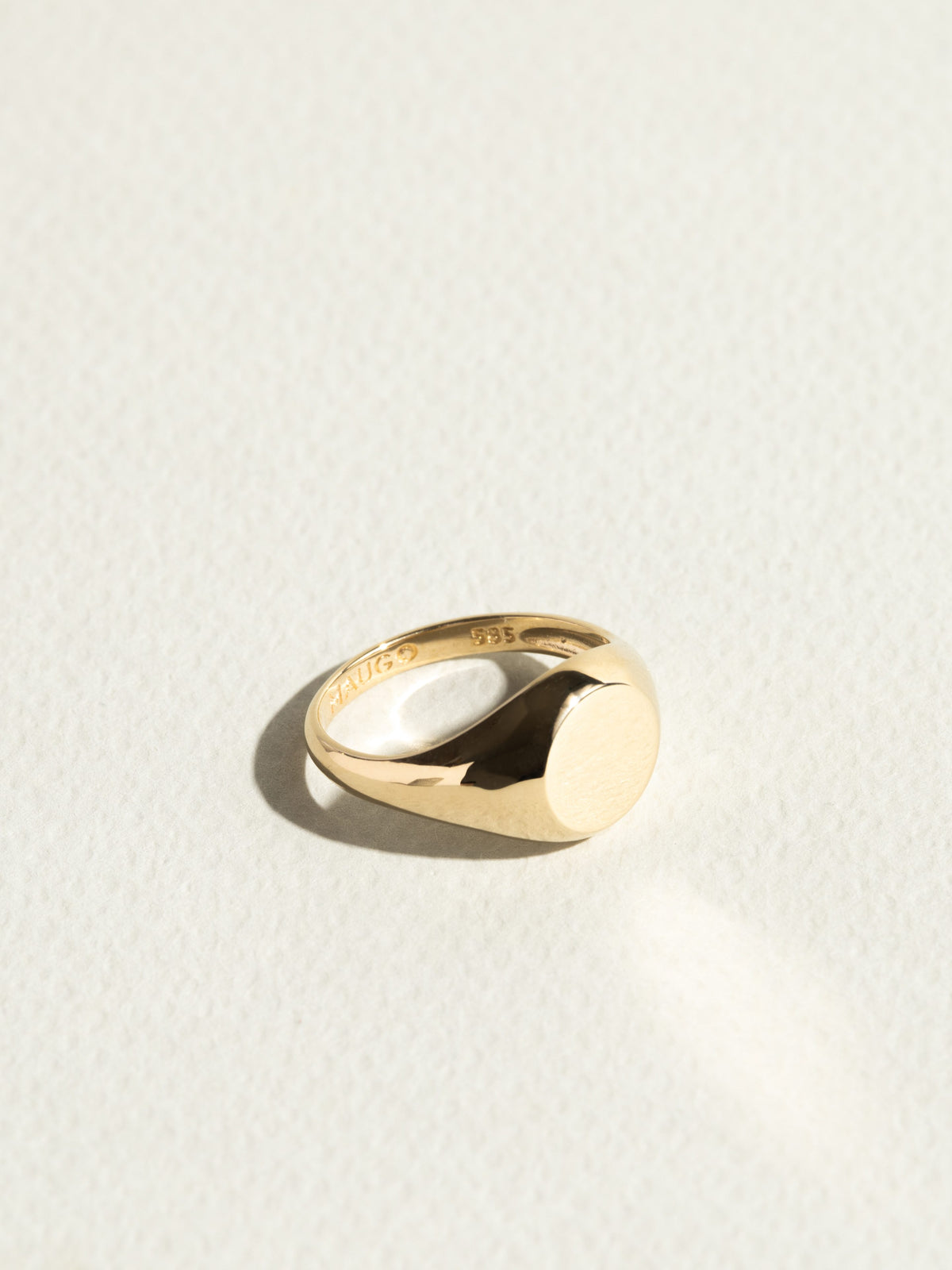 Initial Signet Ring