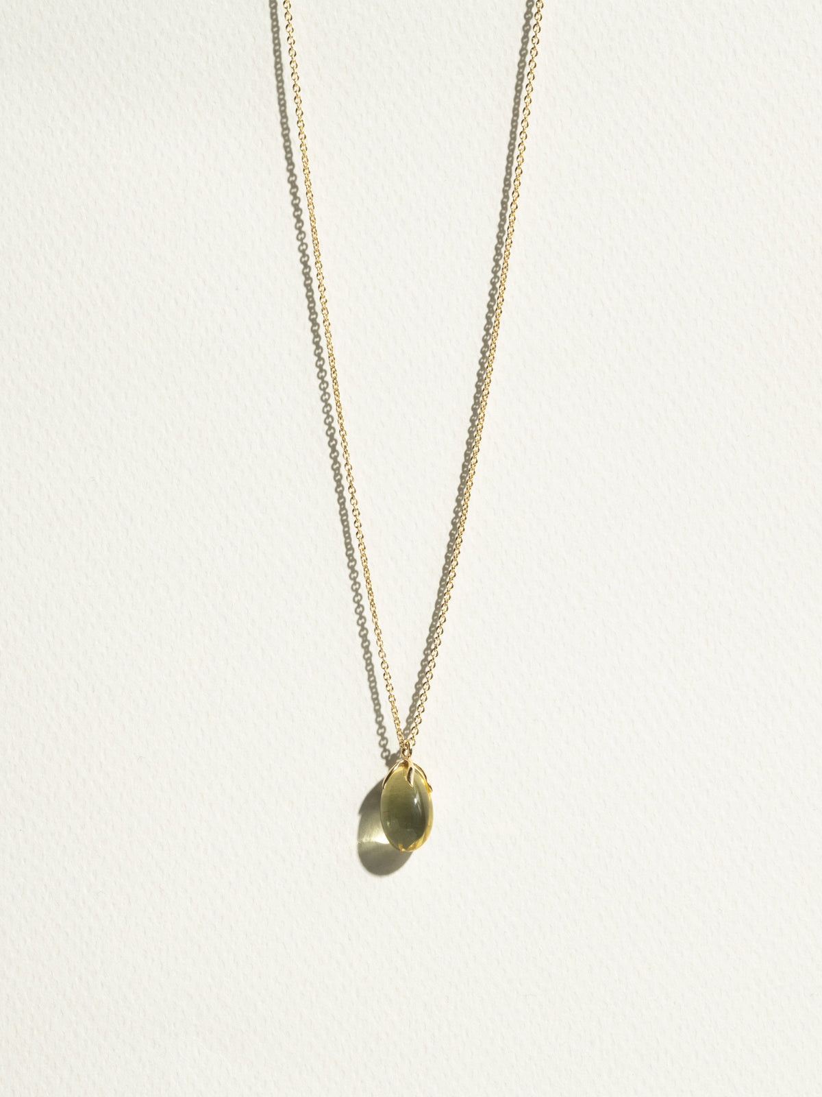 Amber Drop Necklace