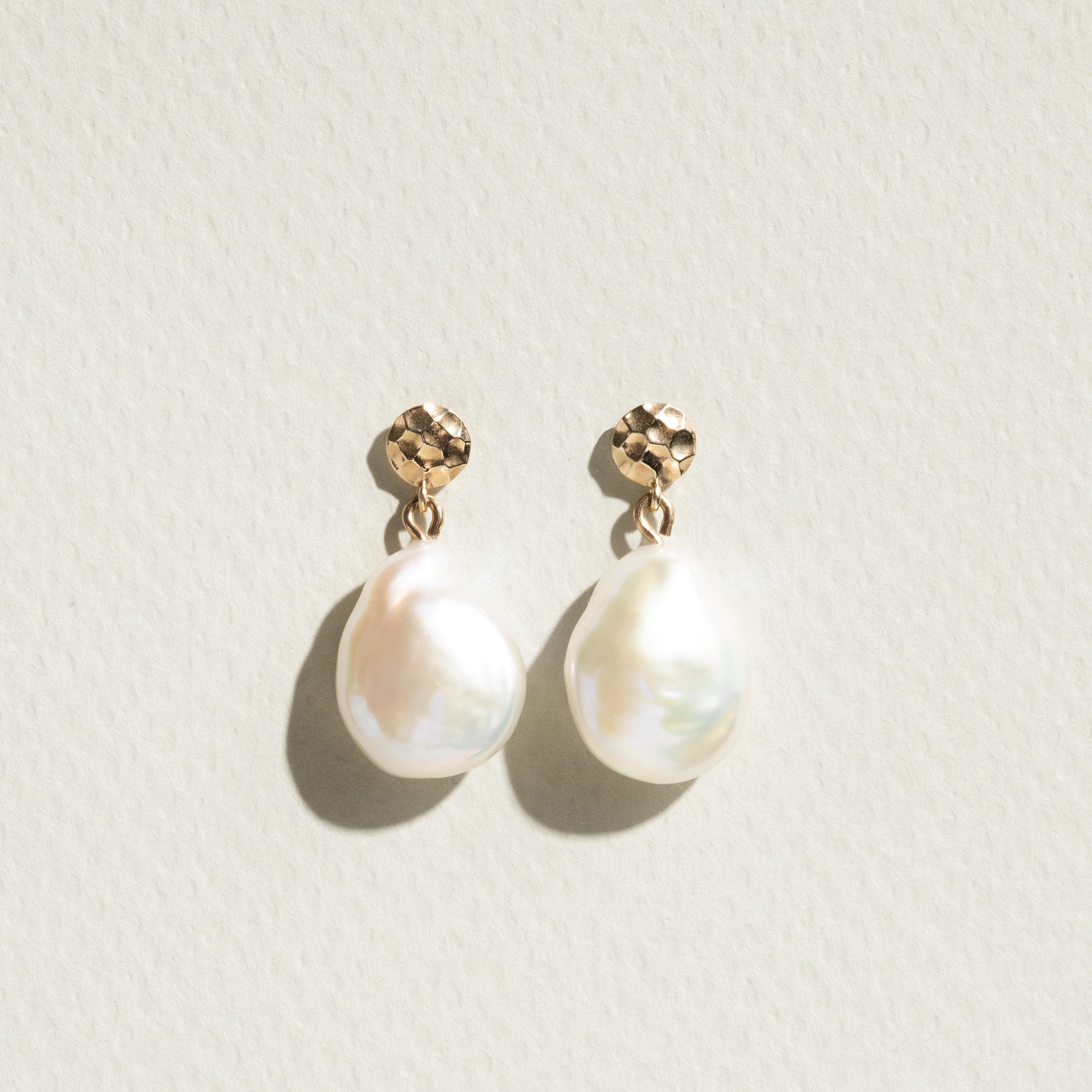 Kolczyki Keshi Pearl