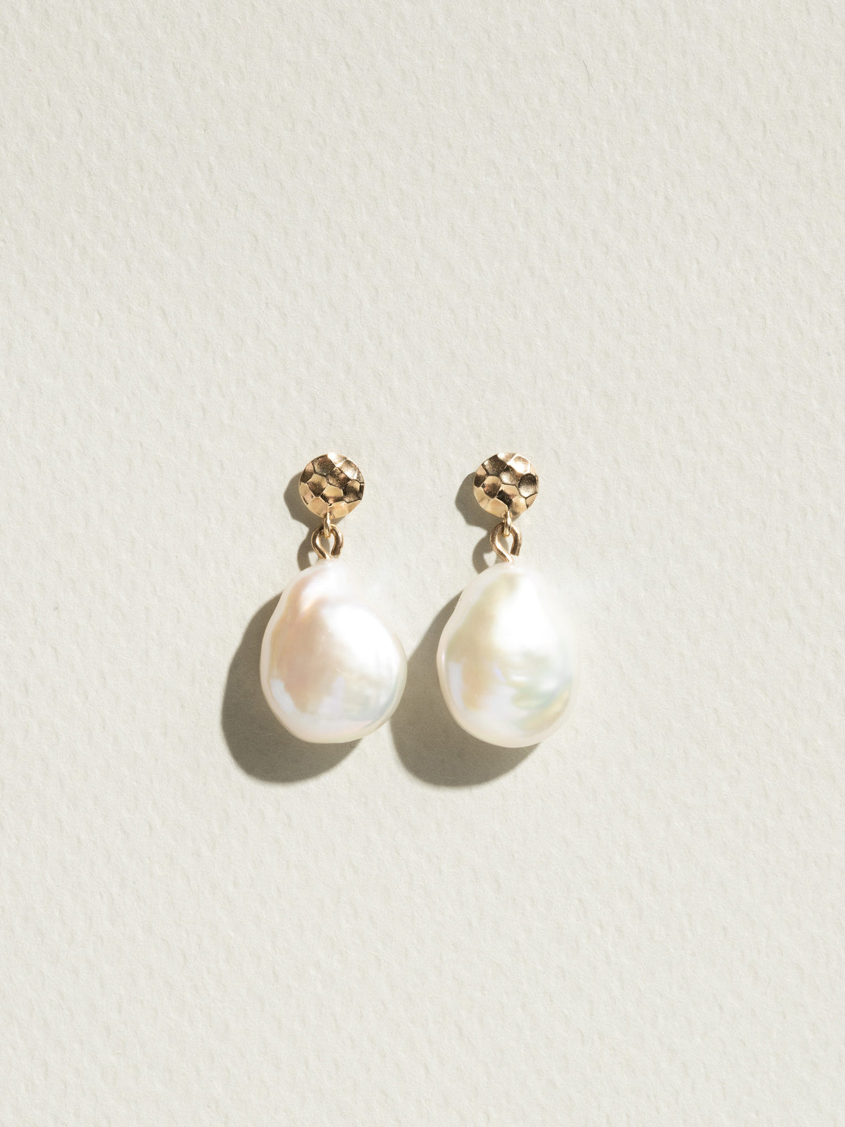 Kolczyki Keshi Pearl