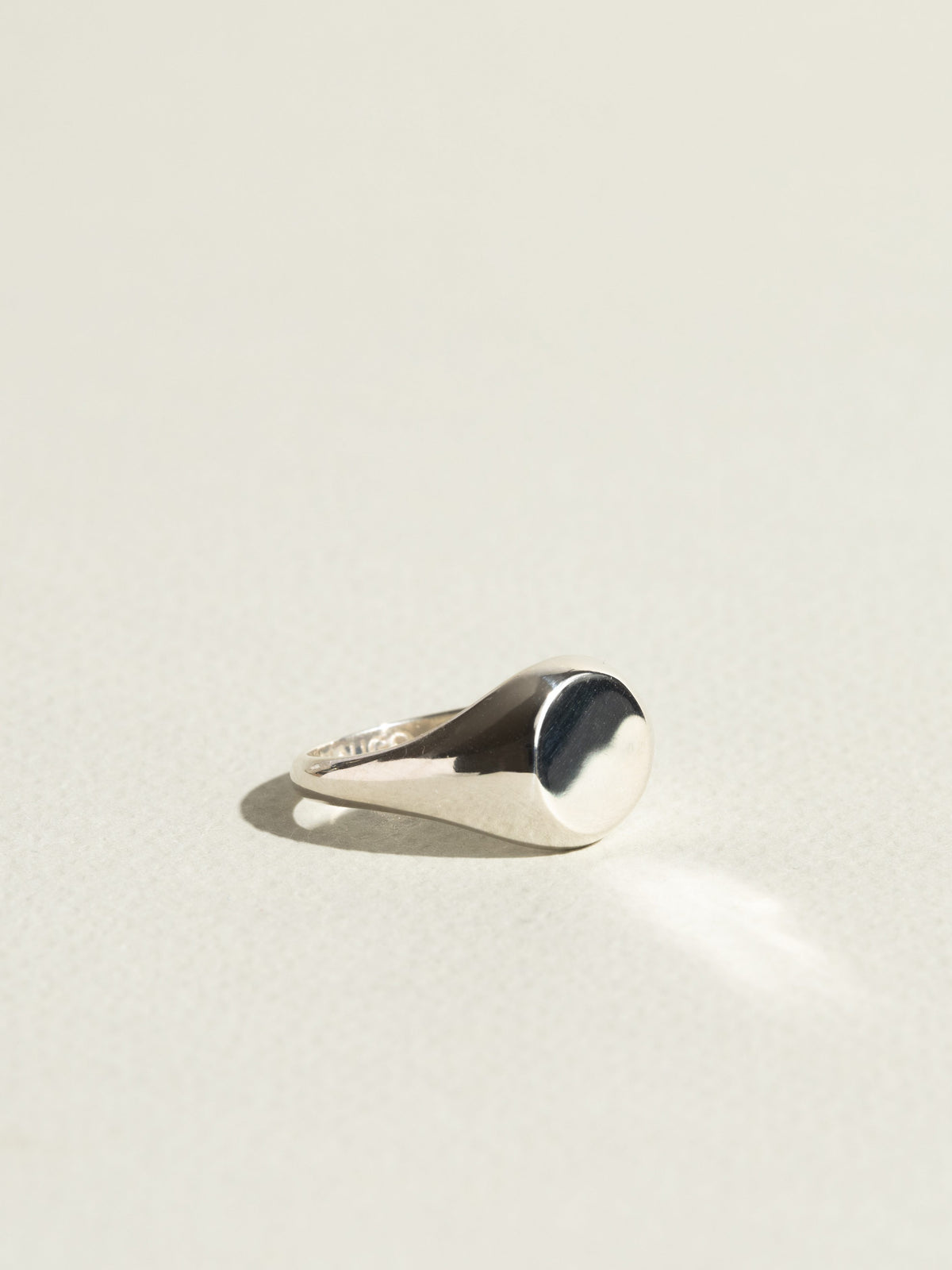 Initial Signet Ring