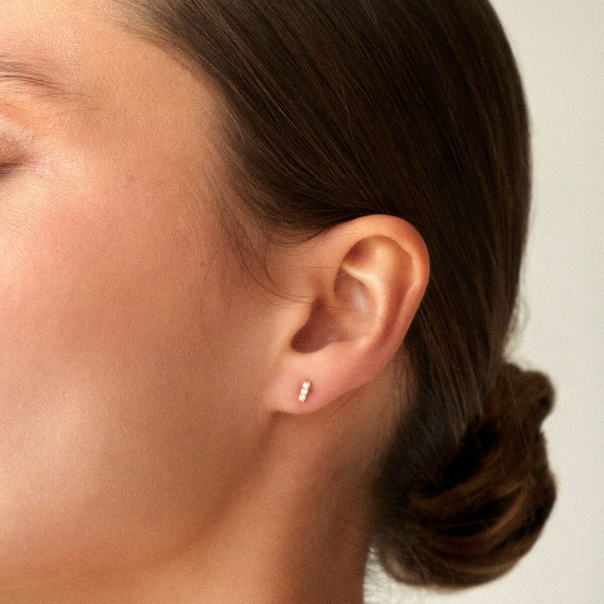 Diamond Bar Studs
