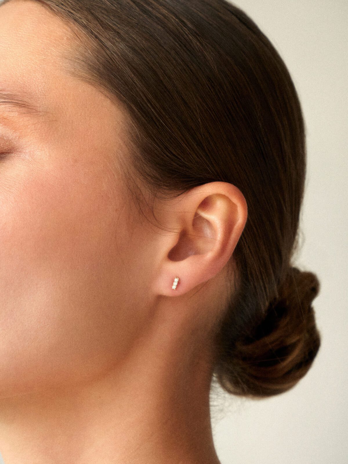 Diamond Bar Studs