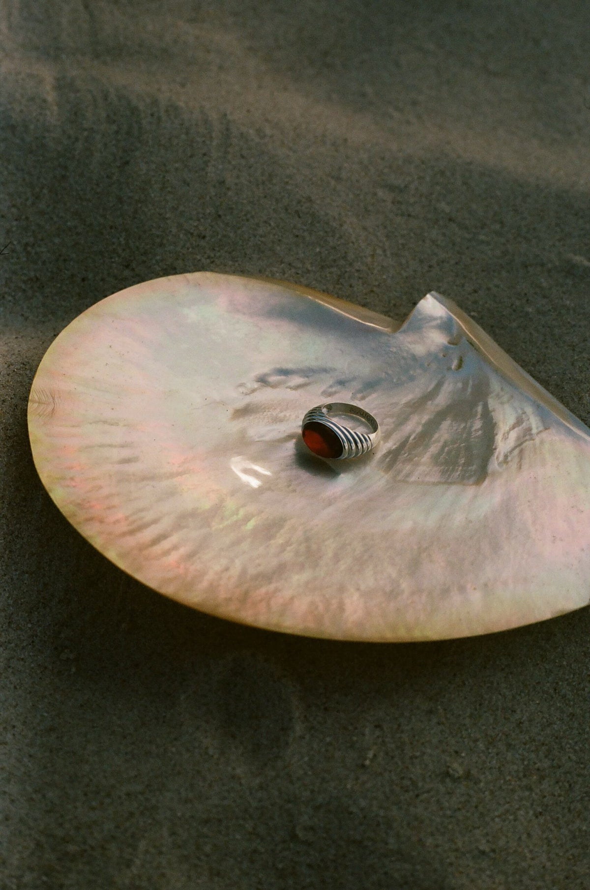 statement ring, silver signet