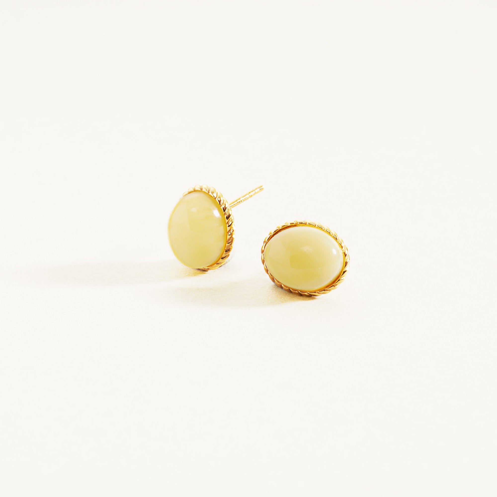 amber earrings