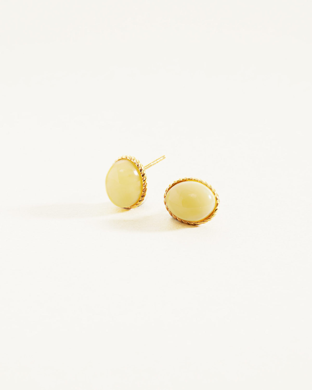 amber earrings
