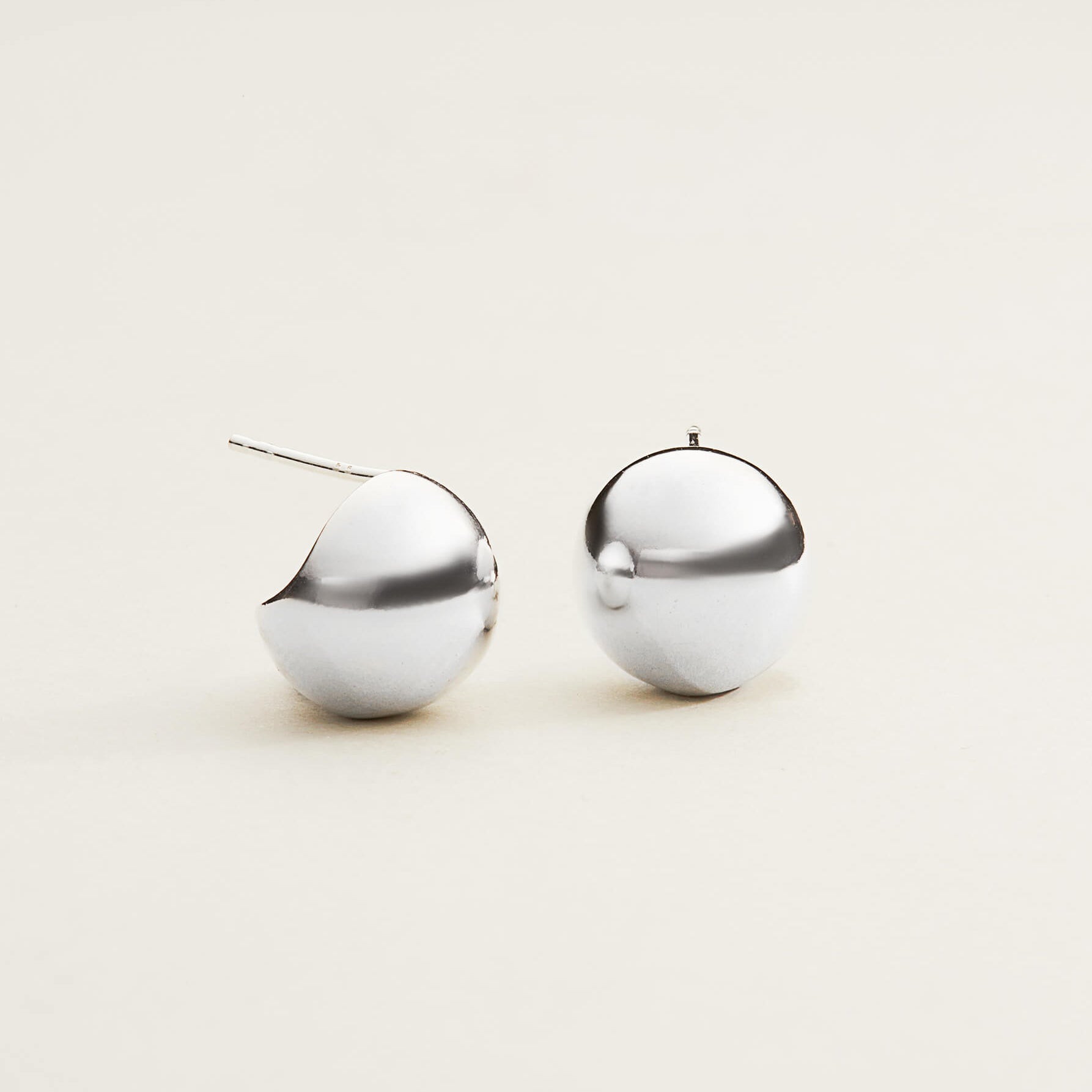 srebrne kolczyki, kolczyki sztyfty, stud earrings