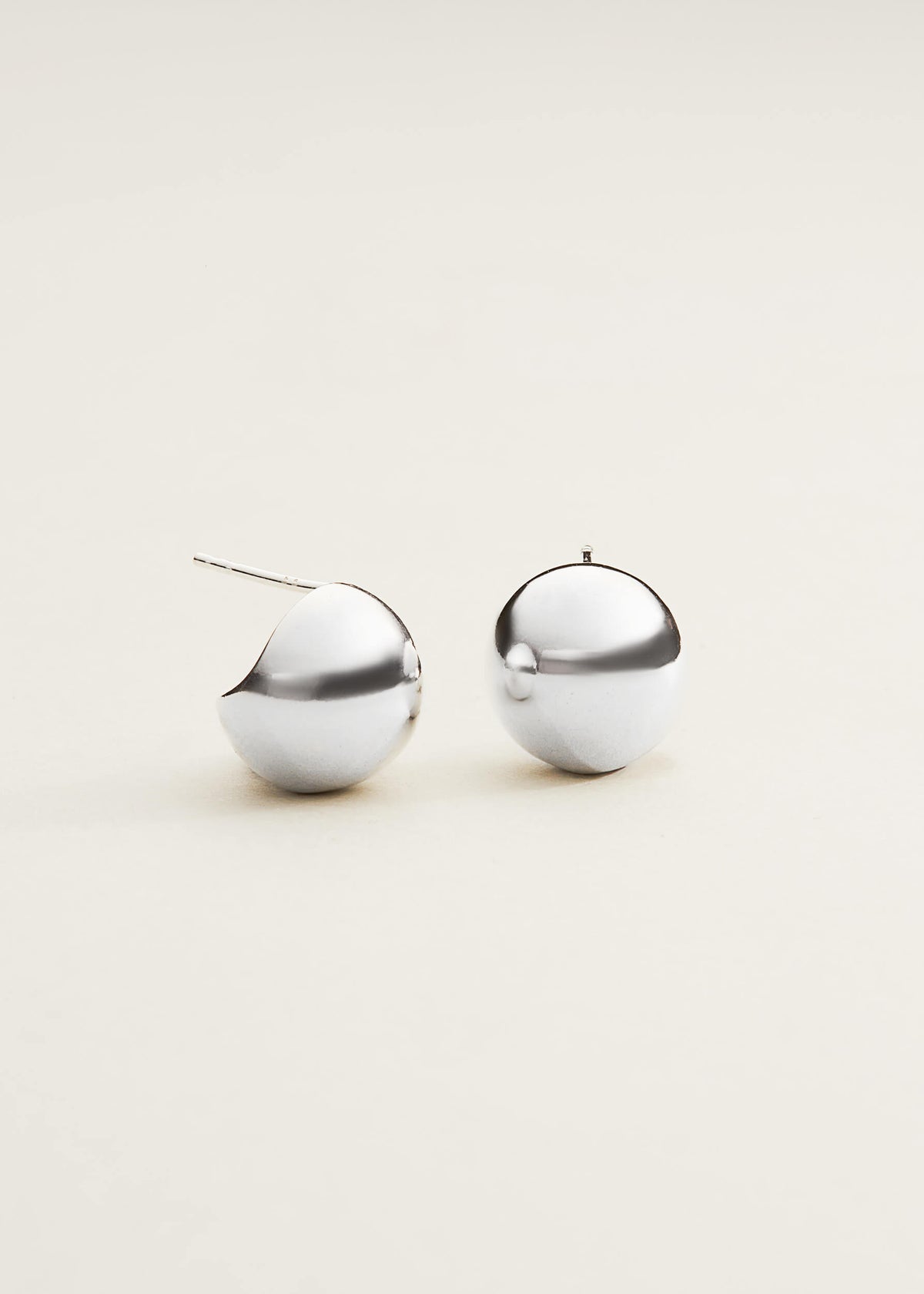 srebrne kolczyki, kolczyki sztyfty, stud earrings