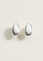 silver earrings