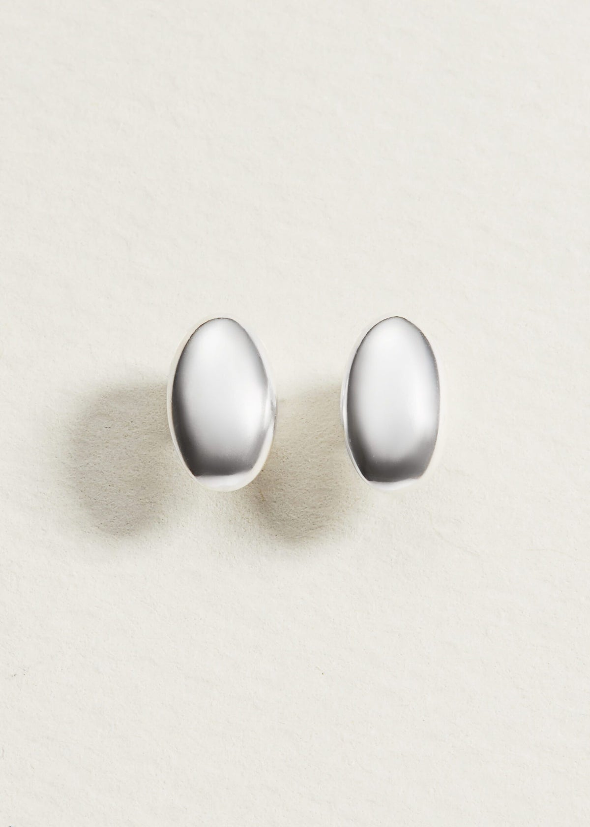 silver earrings