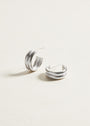 silver earrings, hoop earrings, srebrne kolczyki