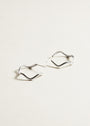 hoop earrings, silver earrings, srebrne kolczyki