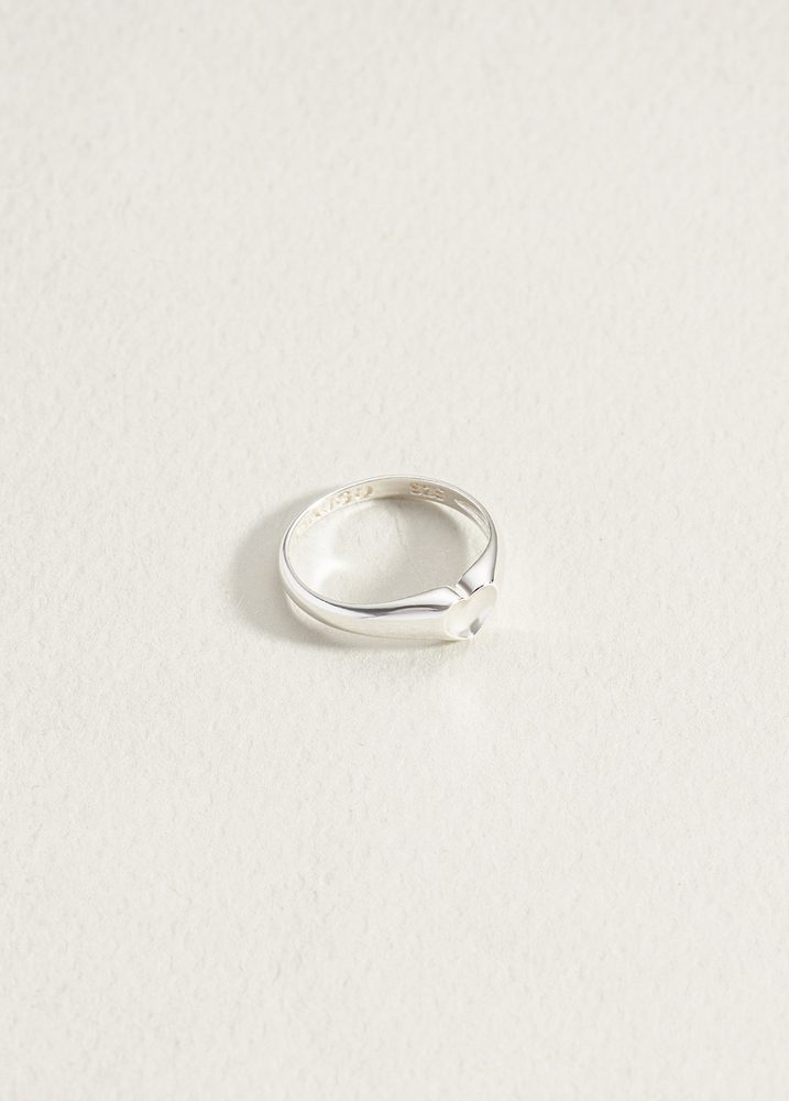 Petite Heart Pinky Ring