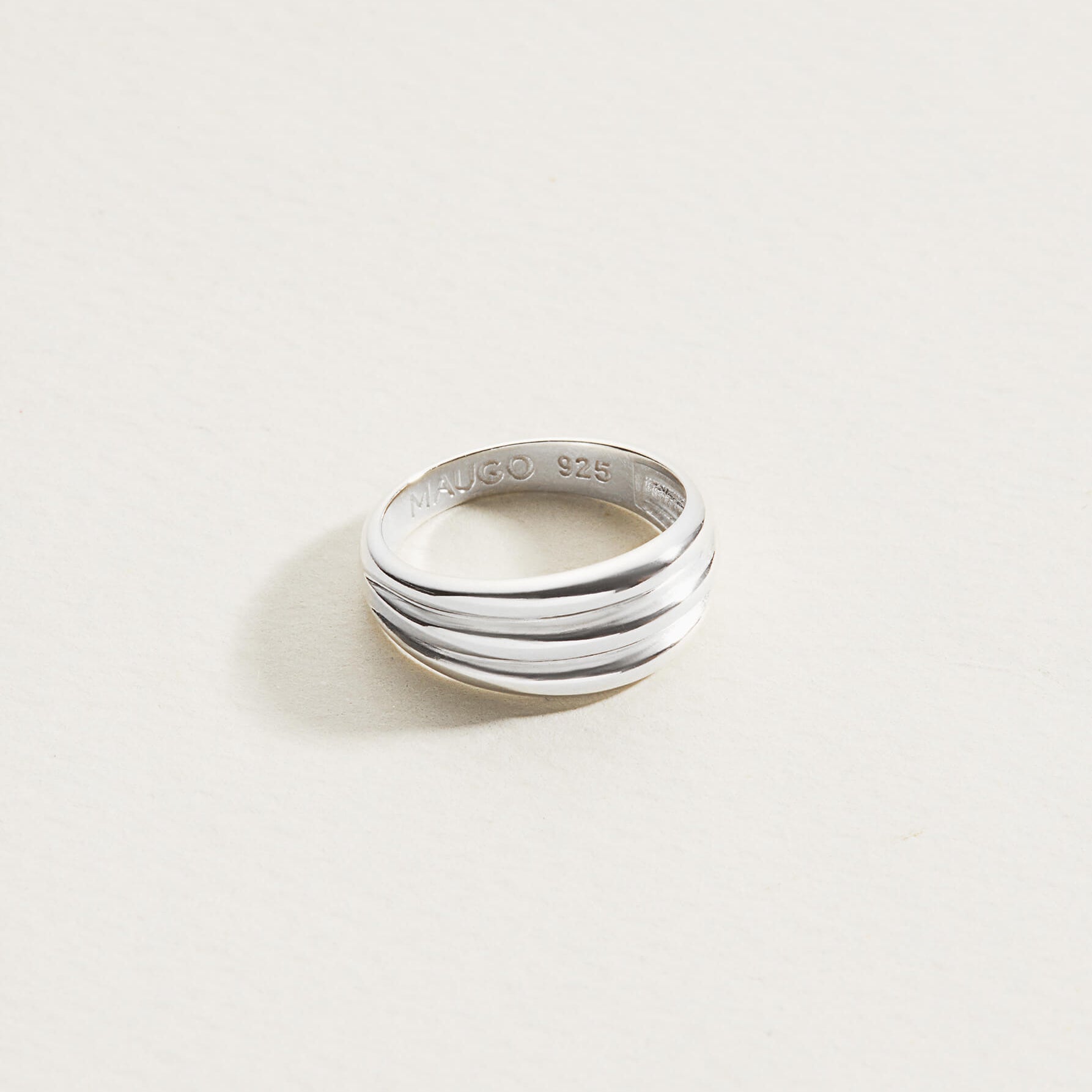 marea pinky ring, silver ring, pinky ring
