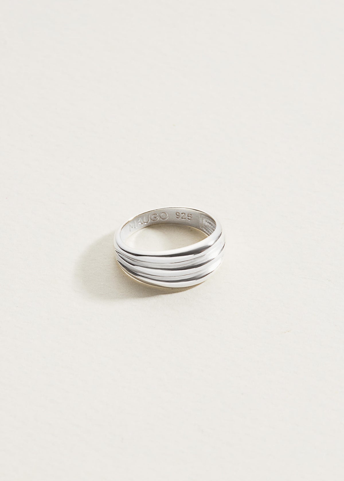 marea pinky ring, silver ring, pinky ring