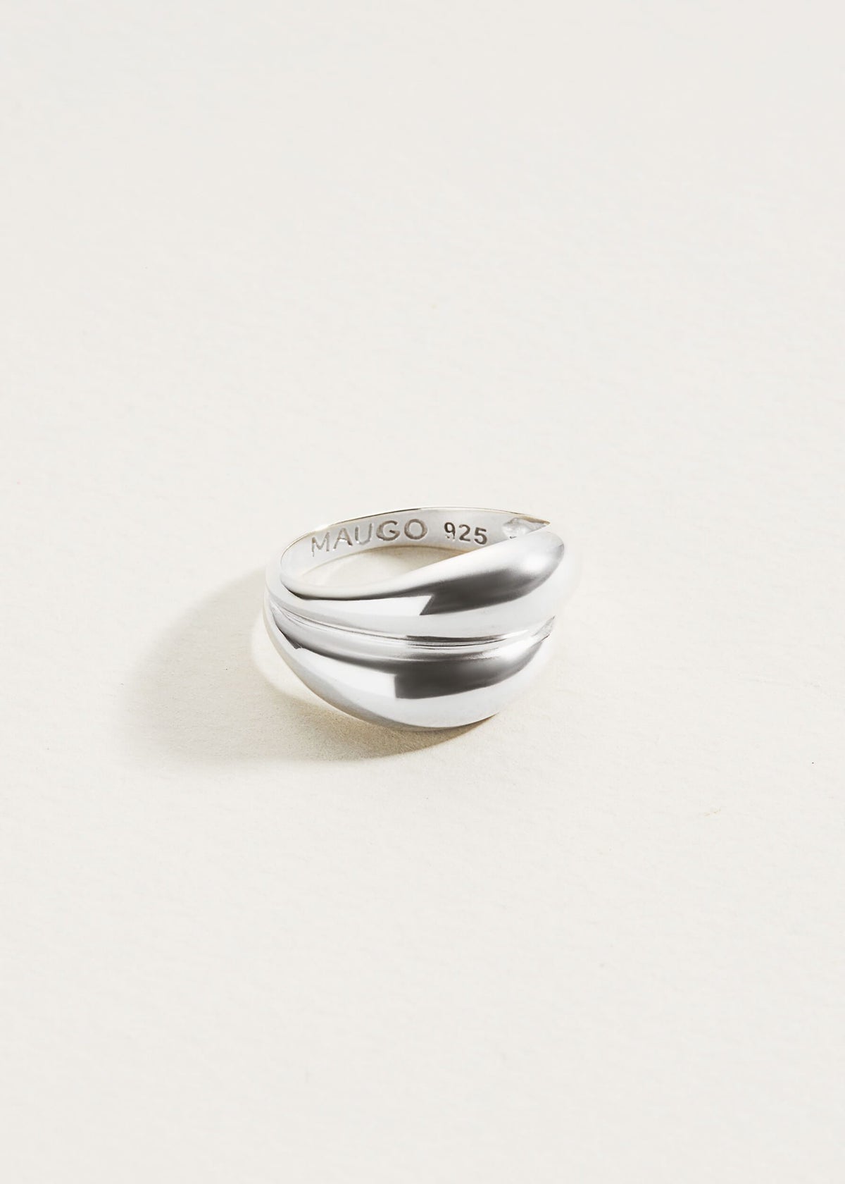 silver ring, statement ring, dome ring