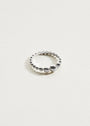 foam ring, silver ring