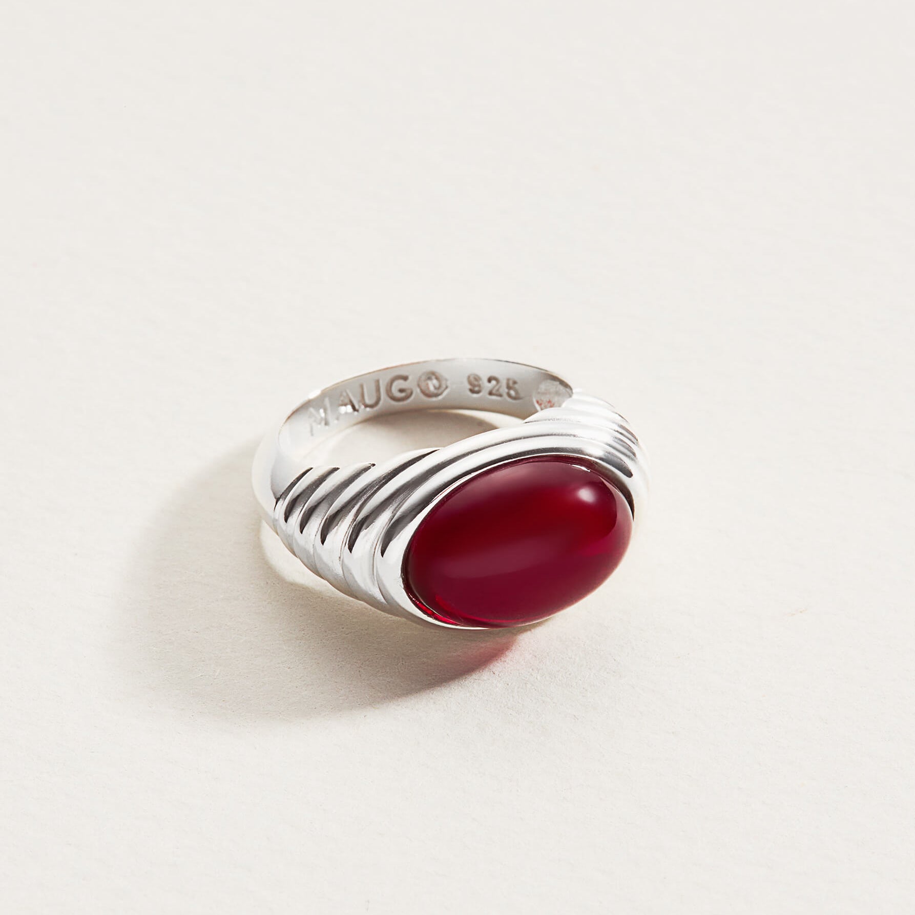 statement ring, silver ring, amber signet