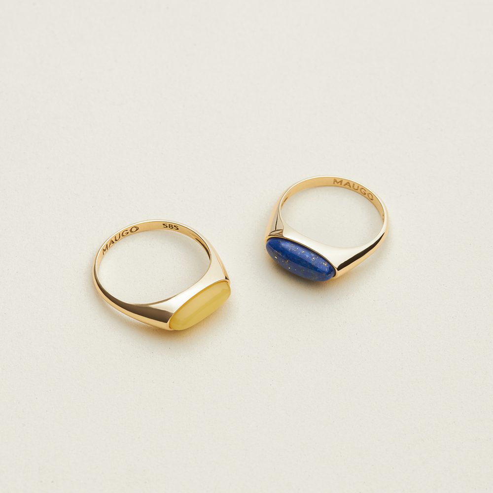 Brisa Ring Honey Amber