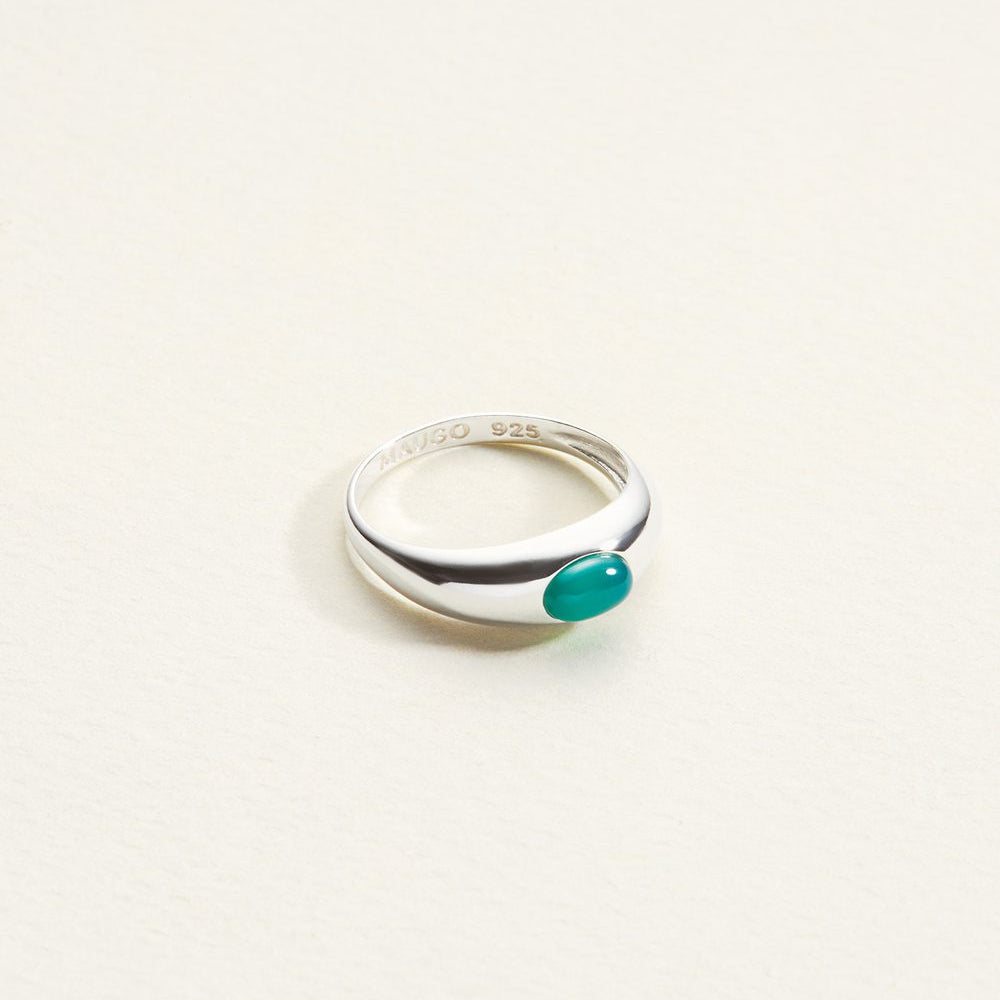 Agate Dôme Ring