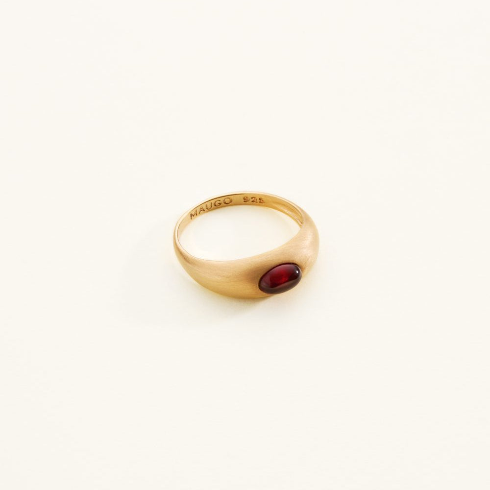 cherry amber ring