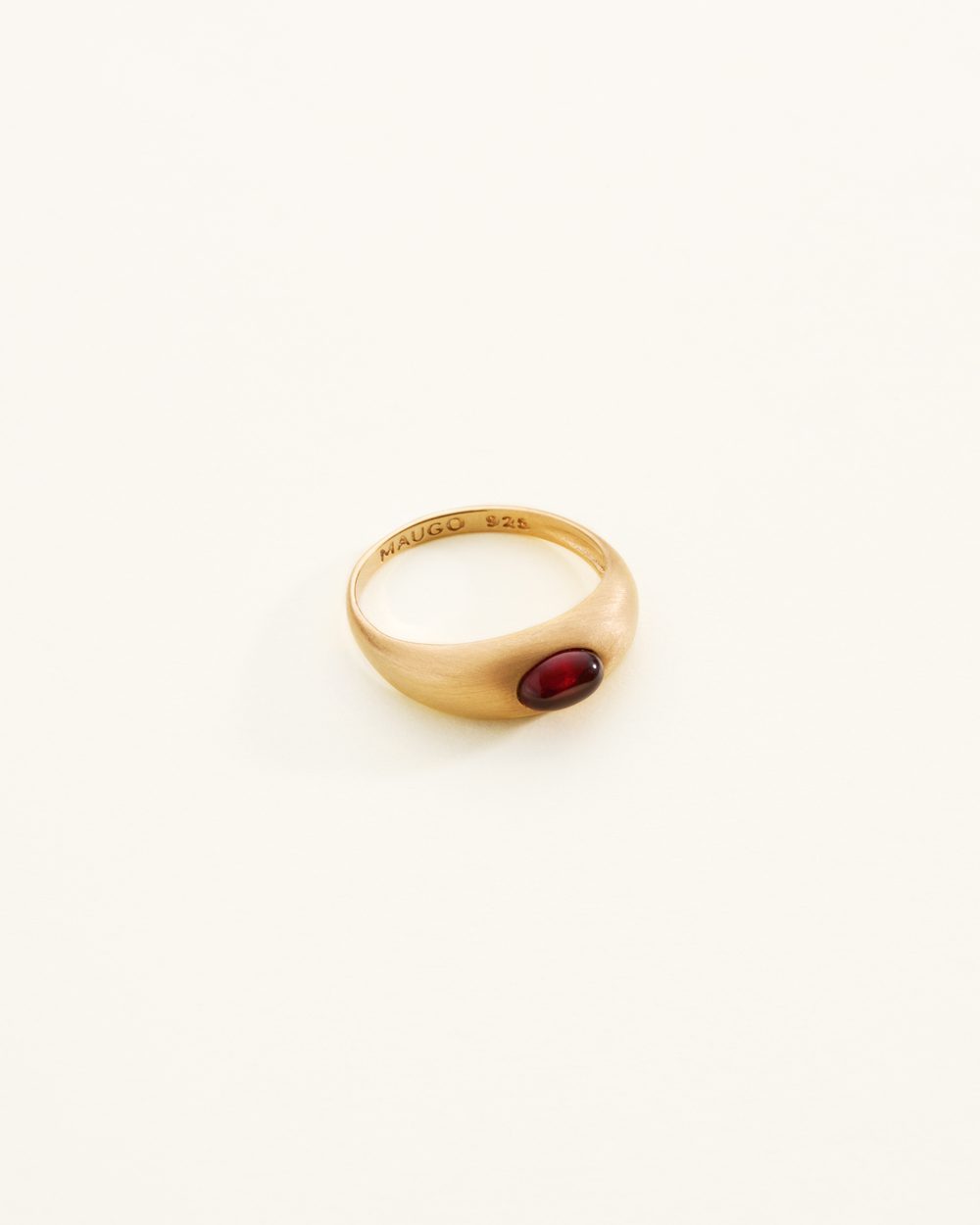 cherry amber ring