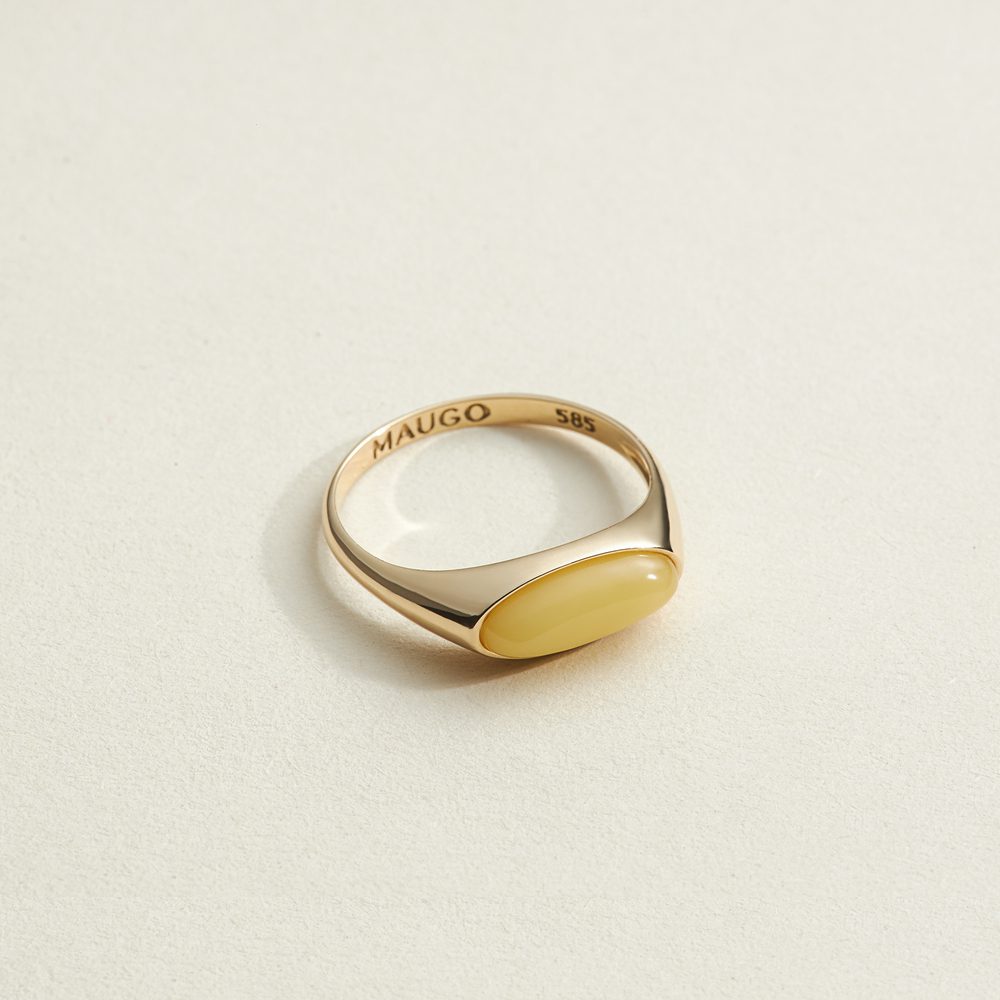 Brisa Ring Honey Amber
