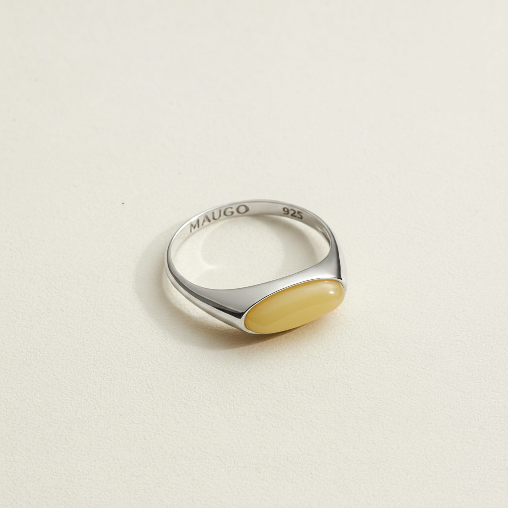 Brisa Ring Honey Amber