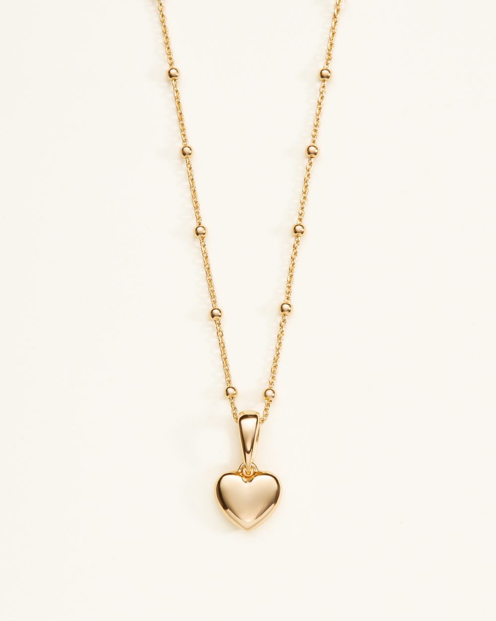 petite heart necklace